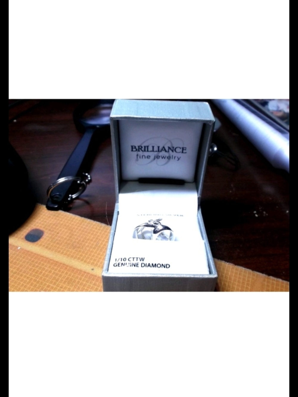 Brilliance Fine Jewelry White Gold Diamond Necklace